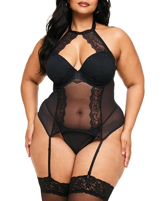 Adore Me Plus Shelly Contour Plunge Bustier