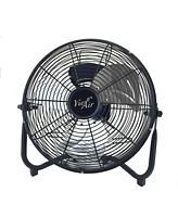 Vie Air 20 Inch Industrial Tilting High Velocity 3 Speed Metal Floor Fan