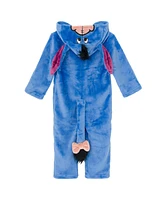 Disney Toddler Boys Winnie the Pooh Tigger Eeyore Zip Up Cosplay Coverall Tail