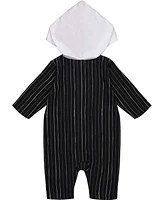 Nightmare Before Christmas Toddler Boys Disney Jack Skellington Zip Up Coverall Newborn to