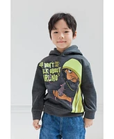 Disney Toddler Boys Encanto Bruno Fleece Pullover Hoodie to