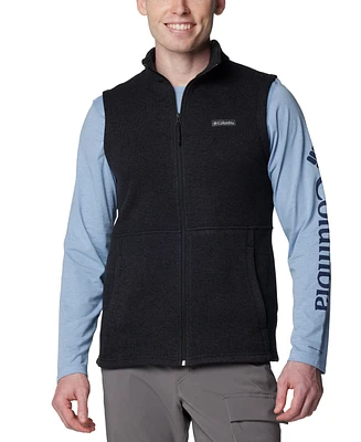 Columbia Men's Alto Pass Textured Knit Zip-Front Vest