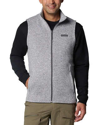 Columbia Men's Alto Pass Textured Knit Zip-Front Vest