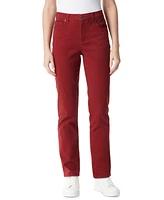 Gloria Vanderbilt Petite Amanda Classic Straight-Leg Jeans, Short