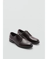 Mango Men's Leather Suit Shoes