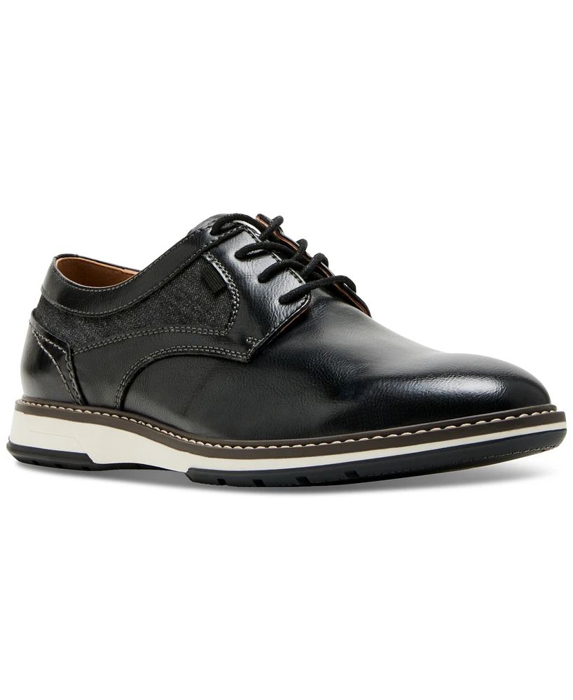 Madden Men Men's MMaddox Mixed-Media Casual Formal Oxford Shoes