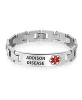 Bling Jewelry Addison Disease Medical Alert Id U Link Bracelet Pre 8 Inch