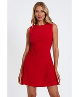 Quiz Women's Ity A-line Mini Dress