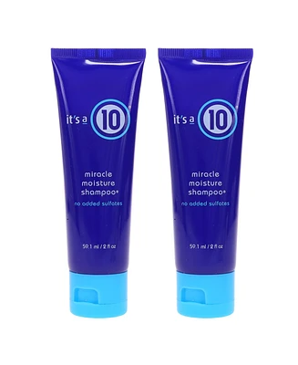 it's a 10 Miracle Moisture Shampoo 2 oz 2 Pack