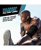 Powerlix Elbow Brace Compression Support for Pain Relief (Pair)