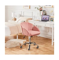 Yaheetech Cute Desk Chair Makeup Vanity for Home Office