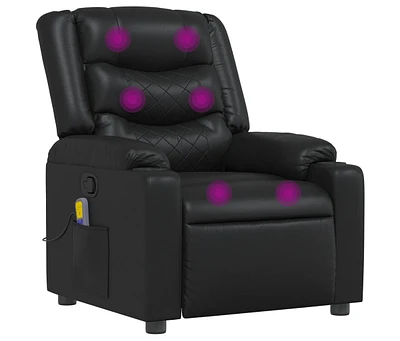 vidaXL Massage Recliner Chair Faux Leather