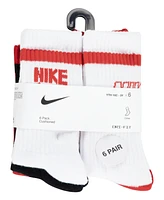 Nike Little Kids 6-Pack Retro Crew Socks