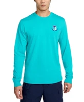 Nike Sportswear Men's Long Sleeve Crewneck Logo T-Shirt