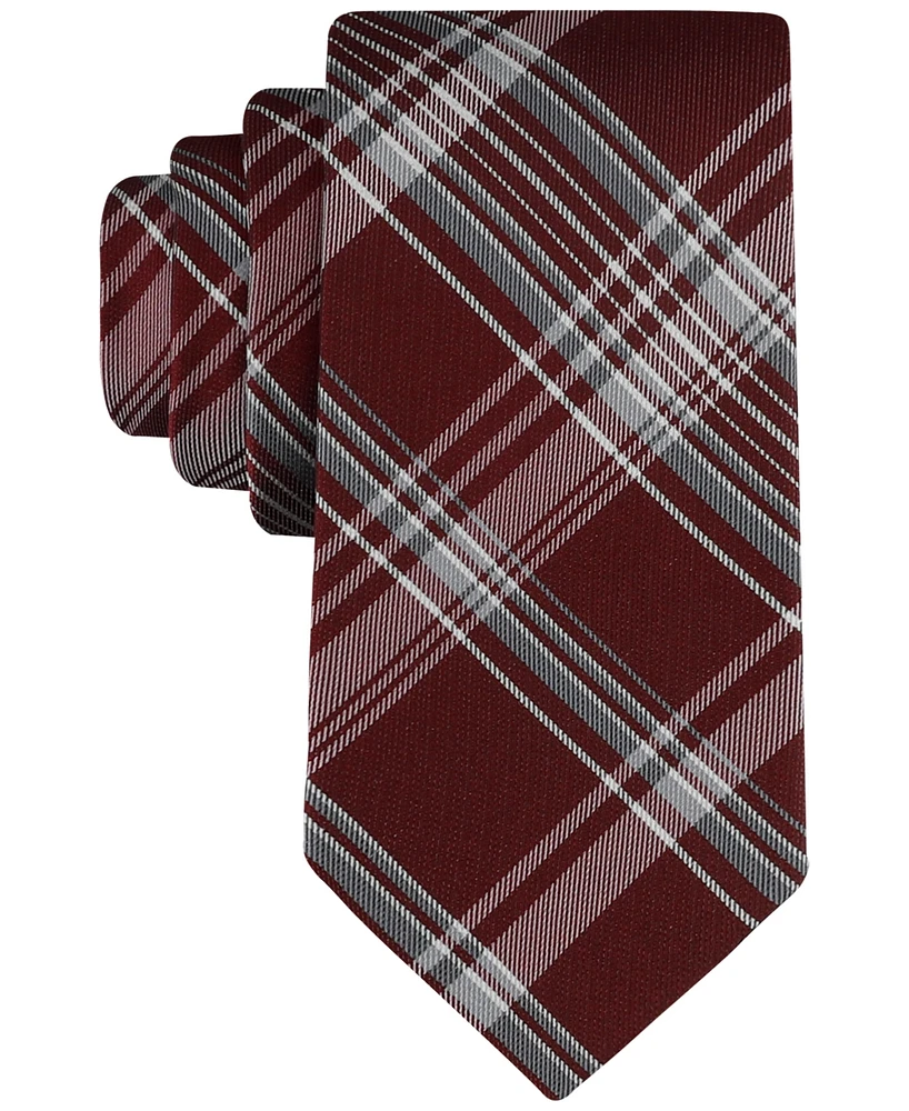 Calvin Klein Men's Zev Plaid Tie