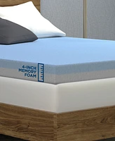 Therapedic Premier 4" Reversible Gel Memory Foam Mattress Topper, Queen, Exclusively at Macy's