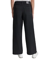Dkny Jeans Women's High-Rise Wide-Leg