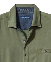 Tommy Bahama Men's Ocean Wash Classic-Fit Button-Down Twill Shirt