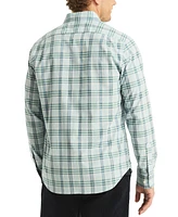 Nautica Men's Classic-Fit Plaid Button-Down Shirt