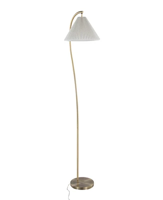 Lumisource 65" Metal Cassis Glam Art Deco Floor Lamp