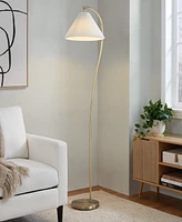 Lumisource 65" Metal Cassis Glam Art Deco Floor Lamp