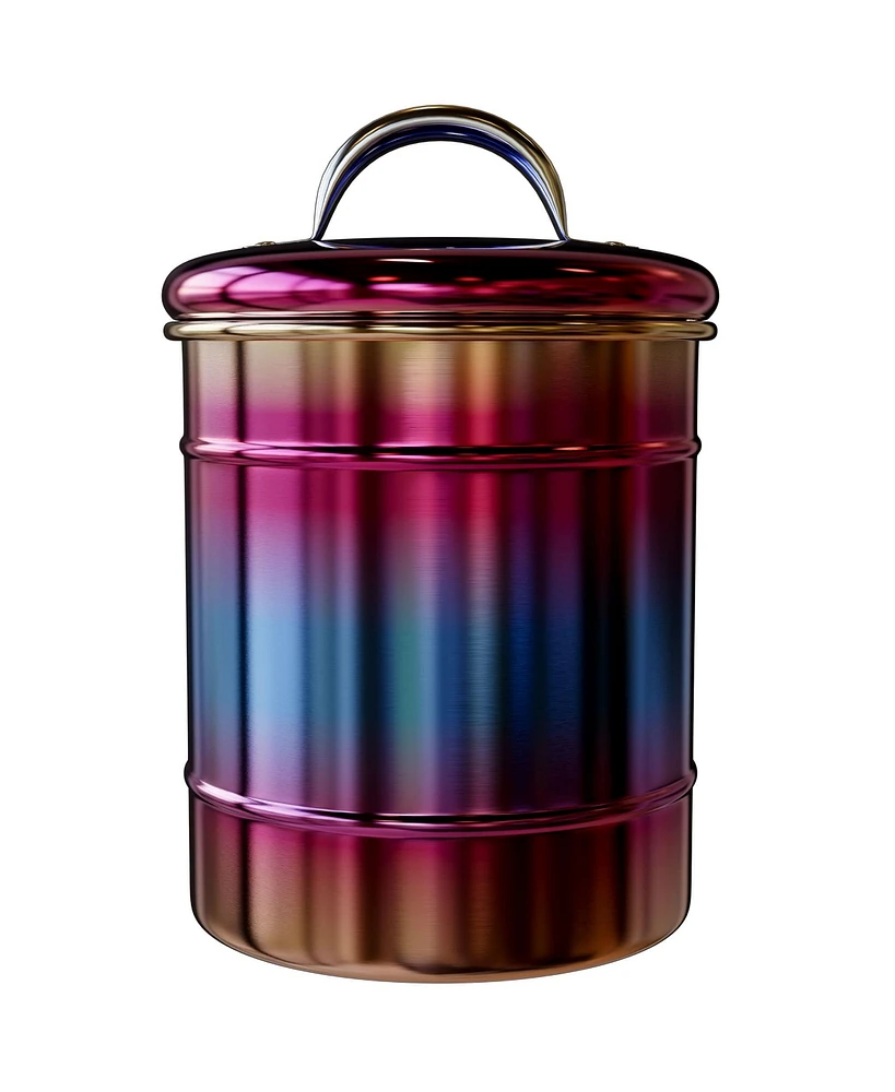 Amici Home Rainbow Metal Canister - Large