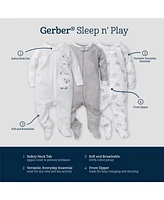 Gerber Baby Boys Sleep 'N Plays, 3-Pack