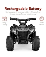 Best Choice Products 6V Kids Ride-On 4-Wheeler Quad Atv Car w/ 1.8mph Max Speed, Treaded Tires