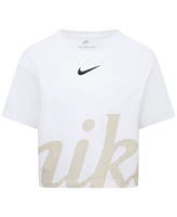 Nike Little Girls Cozy Graphic Tee