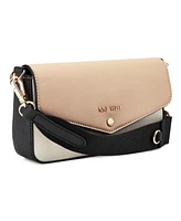 Nine West Peaches Crossbody Flap with Card Case