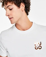 Hugo by Hugo Boss Men's Regular-Fit Logo Graphic T-Shirt