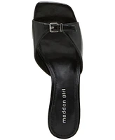 Madden Girl Dawn Buckled Stiletto Dress Mules