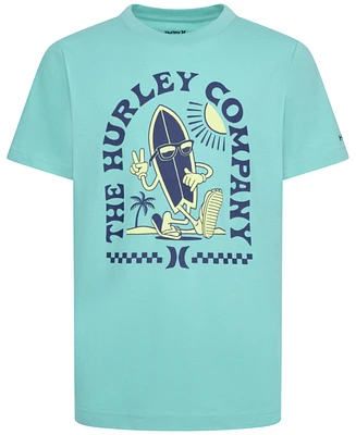 Hurley Big Boys Board Dude Graphic Short-Sleeve T-Shirt