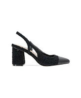 BCBGeneration Women's Darrin Cap Toe Slingback Heeled Pumps