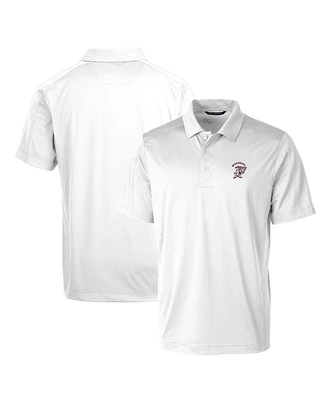 Cutter & Buck Mississippi State Bulldogs Primary Team Logo Prospect Textured Stretch Polo