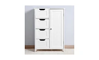Slickblue Bathroom Storage Cabinet with Shelves Stylish and Functional Organizer