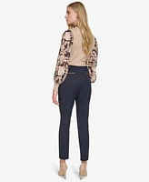 Tommy Hilfiger Women's Slim-Fit Mid-Rise Ankle Pants