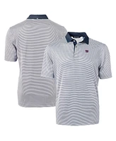 Cutter & Buck Men's New York Giants Virtue Eco Pique Micro Stripe Polo