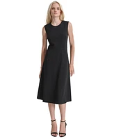 Dkny Women's Fit & Flare Rhinestone-Embellished Dress