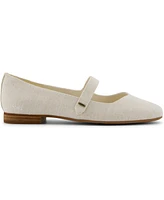 Toms Women's Bianca Canvas Mary Jane Flats