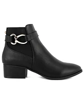 Jones New York Women's Nadine Stacked Heel Ankle Booties