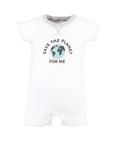 Touched by Nature Baby Boys and Girls Organic Cotton Rompers