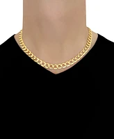 20" Curb Link Chain Necklace (10mm) in Solid 10k Gold