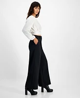 Boss Orange Women's Pleated Wide-Leg Pants