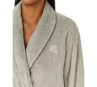 Lauren Ralph Women's Long-Sleeve Shawl-Collar Robe