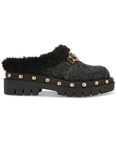 Circus Ny by Sam Edelman Annie Cozy Studded Slip-On Lug-Sole Clogs