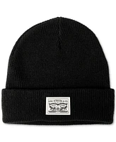 Levi's Men's Ribbed Logo Beanie