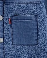 Levi's Infant Boys Denim Sherpa Coverall