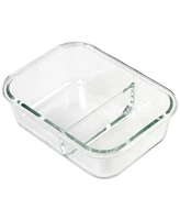 Sedona 2 Pack 2-Compartment Glass Storage Set