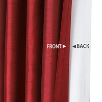 GoodGram 2 Pack Double Layered 100% Blackout Window Curtains - 50 in. W x in. L